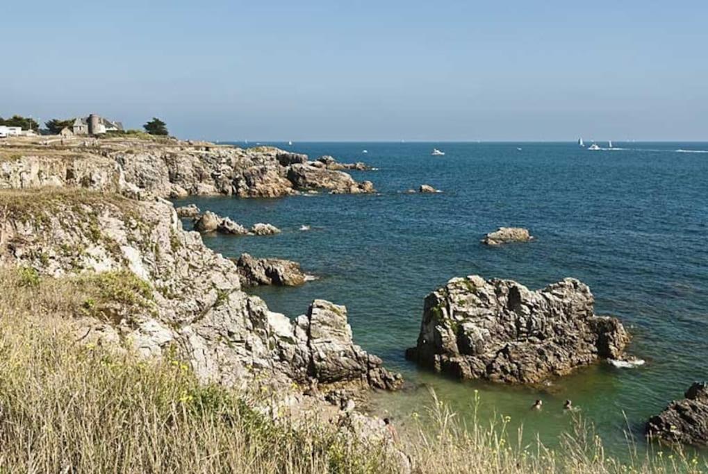 Cottage Bord De Mer Le Pouliguen Extérieur photo